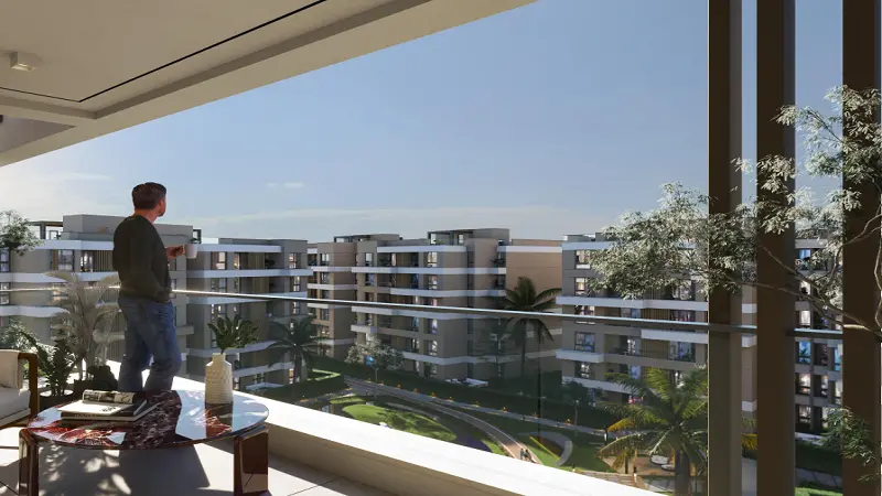 مساحات خضراء في مشروع أقمار 6 أكتوبر